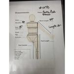 KARMA Pink Tunic Blouse Black‎ White Beaded Rhinestone Woman's Size Small Black Photo 11