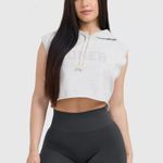 Oner Active RAW LOUNGE SLEEVELESS CROP HOODIE Photo 0