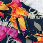 Banana Republic Vintage Silk Tropical Floral Wrap Swim Skirt Photo 9