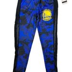 Nba  Golden State Warriors Women’s Blue Camouflage Legging Size Small NWT Photo 0