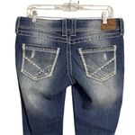 BKE Sabrina Jeans Womens 29R Bootcut Distressed Blue Denim Size 29 Photo 6