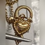 Judith Ripka New  14k Yellow Gold Morganite & Diamond 1.40 cttw Necklace Photo 11