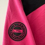 Lauren Ralph Lauren Pink and Black Active Full Zip Packable Hood Jacket Size 1X Photo 5