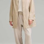 Lululemon NWT Hooded Mid Length Utility Jacket Trench Water Repellent Size M Photo 0