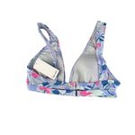 Splendid NWT  Floral Blue/pink Bathing Suit Top Size Small Photo 1