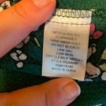 Purple Snow - Emerald Green Floral Minidress size XL‎ Photo 5