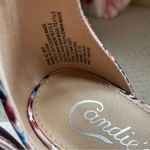 Candie's Candie’s Sakura Cherry Blossom Satin Block Heel Strappy Sandal 8.5 Photo 4