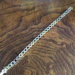 Ladies 18kt gold plated colorful 6mm faceted cubic zirconia tennis bracelet Photo 5