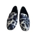 ROGER VIVIER Navy Blue Patterned Loafers Flats Size 37.5 Photo 3