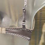 Victoria's Secret Victoria’s Secret Gold Label 1980s/1990s Gold Satin Lace Underwire Brand 34B Photo 8