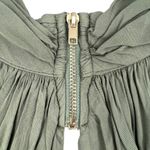 Angel Biba Debbie Dabbie By Halter Neck Green Romper Open Cutout Back US Size 4 Photo 8