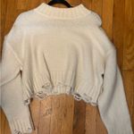 signature8 distressed sweater Photo 0