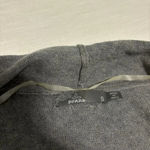 prAna  Gray Georgia Waterfall Open Cardigan 100% Cotton Size Small Photo 1