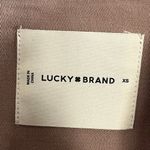 Lucky Brand Cropped Twill Utility Jacket in Mauve Size XS Button Front Pockets Photo 10