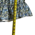 Altar'd State Blue Floral Lined Mini Babydoll Dress Women's Size Small | 27-1 Photo 4