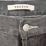 PacSun  High Rise Straight Black White Two Toned Denim Jeans Women Size 28 Photo 6