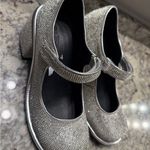 Sugar Thrillz Dolls Kill Y2K Rhinestone Silver Mary Jane Block Heels Sandals Size 9 Photo 10