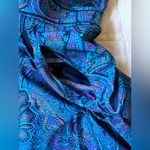 Title Nine Blue Purple Paisley Nimblene Trouble Athletic Tennis Golf Dress - 4 Photo 1