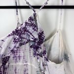 Free People Alligator Tie Dye Beauty Beaded Ruffle Tank Top Women’s Small Y2K Photo 7