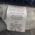 Judy Blue RAINBOW EMBROIDERED HIGH RISE CROPPED STRAIGHT LEG Size 31 Photo 13