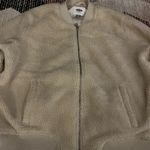Old Navy Tan Teddy Jacket Photo 1