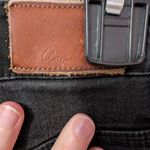 Unpublished NWT  Olivia High Rise Slim Leg Jean W27 Black Photo 2