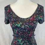 Ezra colorful abstract print dress size small Photo 1