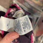 Lands End soft cozy pink purple 1/4 snap fleece pullover pockets Size undefined Photo 9