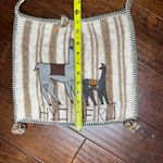 Fruto Del Telar Purse Bag Aztec Alpaca Llama‎ Tan Photo 5