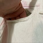 Universal Threads Universal Thread Vintage Straight White Pink & Blue Jeans Womens 2 Polka Dot Photo 7