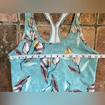 Calia by Carrie  Underwood Blue Floral "Garden Gate" Fitted Move Tank Top Shirt Photo 4