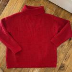 ASTR  the label Cozy Red Turtleneck Sweater Medium Photo 0