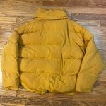 Kendall + Kylie Mustard Yellow Puffer Jacket Photo 13