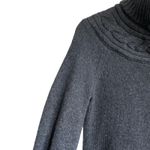 Columbia  Women Sweater M Gray 1/4 Zip Mock Neck Popover Minimalistic‎ Gorpcore Photo 9
