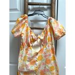 Sabo Skirt SABO Floral Puff Sleeve Mini Dress Summer Cottage Core NWT Photo 2