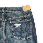 American Eagle  Jeans Women 6 Tomgirl Ripped Distressed Button Fly Cowgirl Rodeo‎ Photo 2