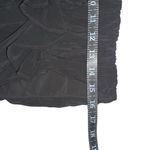 For Love & Lemons NWT  Isabella Black Ruched Ruffle Mini Skirt SMALL Photo 7