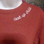 Lauren Daigle look Up Child Ombre Crewneck Sweatshirt Orange Photo 1
