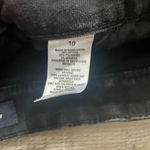 Aeropostale  Black Ripped Jean Shorts Photo 3