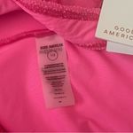 Good American  Always Fits One Shoulder One Piece Swimsuit in Bright Pink Photo 6