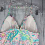 Red Camel  Colorful Paisley Tankini Size L Photo 4