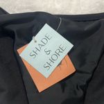 Shade & Shore New  Women’s Bikini Bottoms String Tie Black Size Medium NWT Photo 6