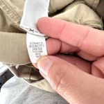 Gap Women's Flat Front Downtown Slim City Cropped Pants Khaki Size 6 Petite Photo 7