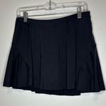 Athleta  High Rise Match Point Skirt Skort Black Tennis Sport Size S Photo 3
