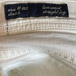 Citizens of Humanity COH‎ Ava Low Waist Straight Leg Jeans White Photo 9