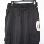 Indigo Rein  | Black Cargo Joggers Photo 2