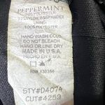 Anna Grace Velvet Geometric Fit & Flare Dress Womens S Black Gothic Whimsygoth Photo 5