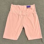 L Pink Biker Shorts Photo 0