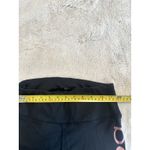 Bebe  Sport Logo rainbow glitter stripe leggings‎  Women's Size S Photo 6