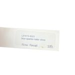 Luxxel Sz S Women's Blue Sparkle Halter Open Back Flared Skirt Dress NWT Photo 7